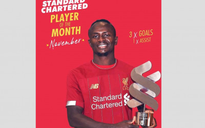 Liverpool : Sadio Mané est le meilleur joueur des Reds du mois (officiel)