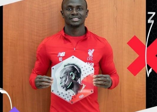 Premier League – Sadio Mané élu meilleur joueur du mois de novembre (Officiel)