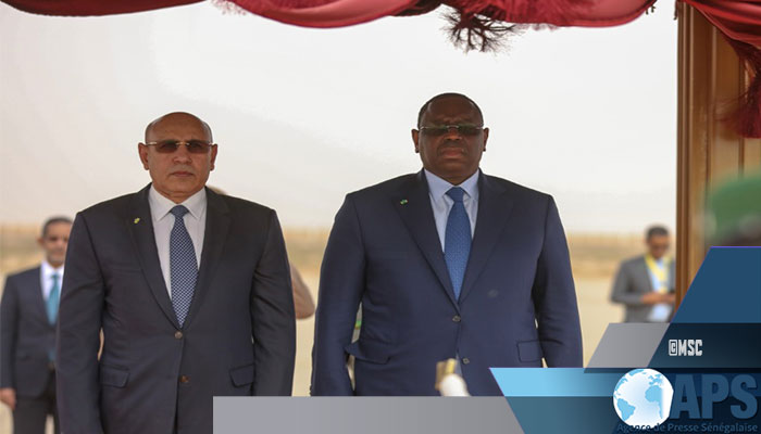 APS SENEGAL-MAURITANIE-VISITE MACKY SALL POURSUIT SA VISITE À NOUAKCHOTT