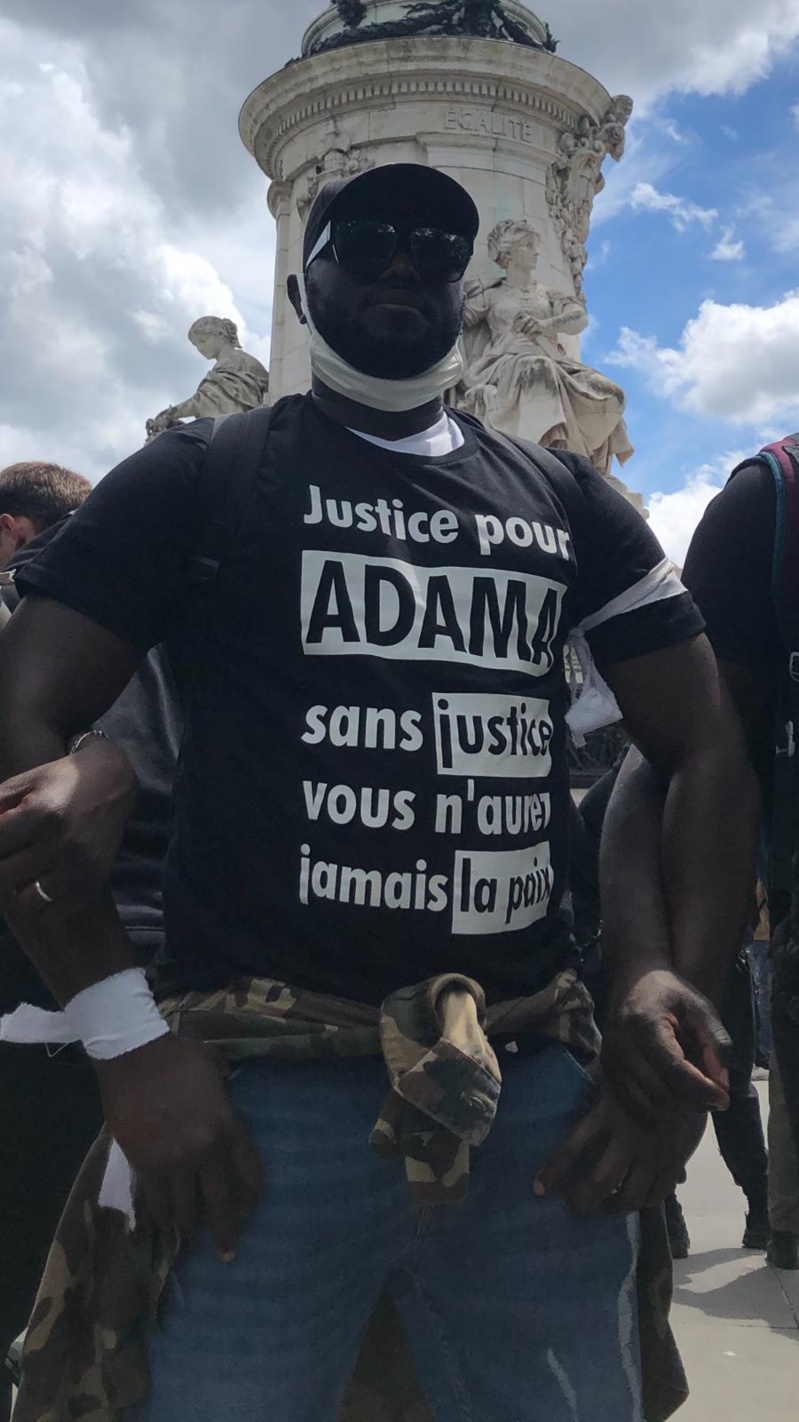 Manifestation à Paris: Justice pour Adama Traoré