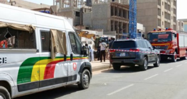 Dakar : deux (2) personnes retrouvées mortes, après l'effondrement d'un bâtiment