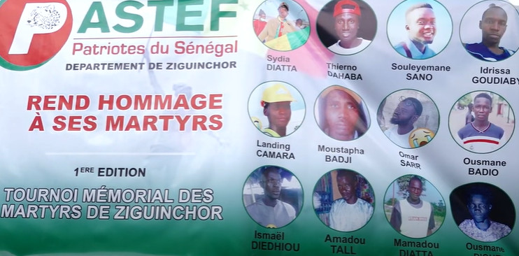 ​ZIGUINCHOR : PASTEF RÉCLAME JUSTICE POUR LES MARTYRS DES MANIFESTATIONS