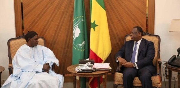 Baba Maal, Ambassadeur du Système des Nations Unis dans le cadre de la lutte contre la désertification reçu en audience par Macky Sall