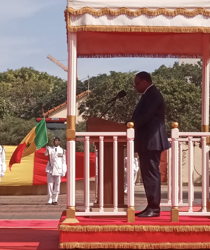 Macky Sall aux forces de défense et de sécurité : "Je vous exprime toute la reconnaisance de la nation et vous renouvelle ma confiance"