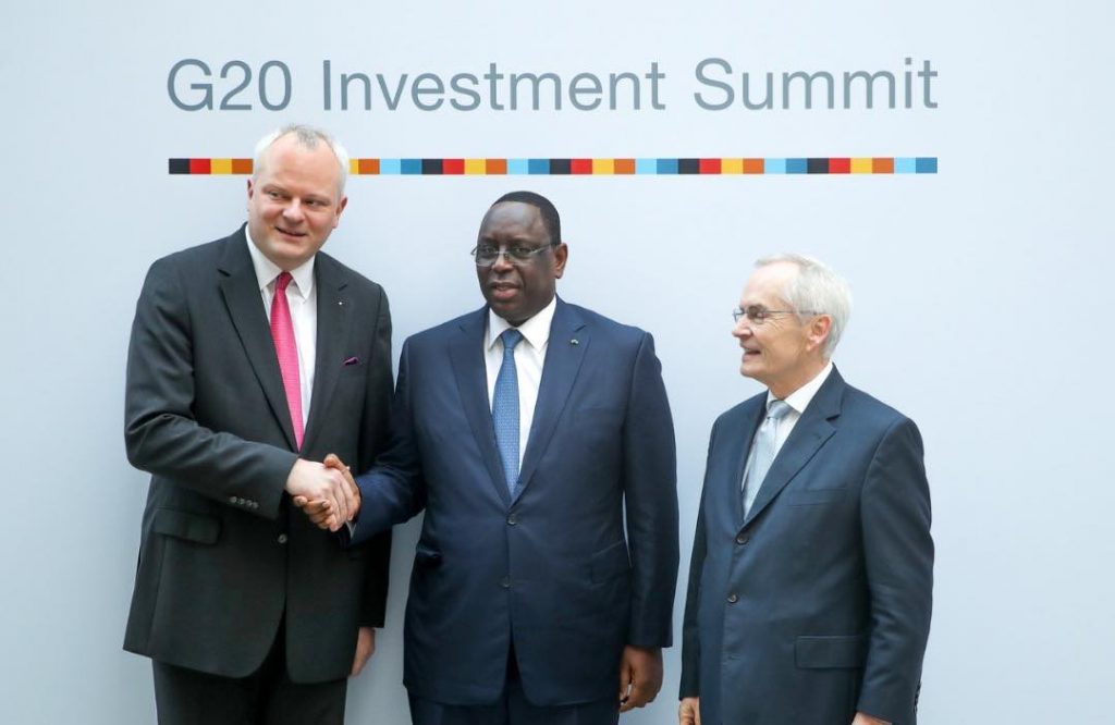 Les images du Président Macky à la conférence de Berlin sur le compact avec l’Afrique dans le cadre du G20