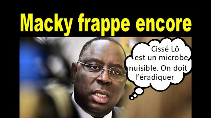 Urgent -Macky Sanctionne…Cissé Lô Touché, Yakham Mbaye Et Sauf