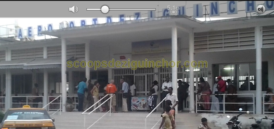 Feu de brousse: l'aéroport de Ziguinchor sauvé par les sapeurs pompiers