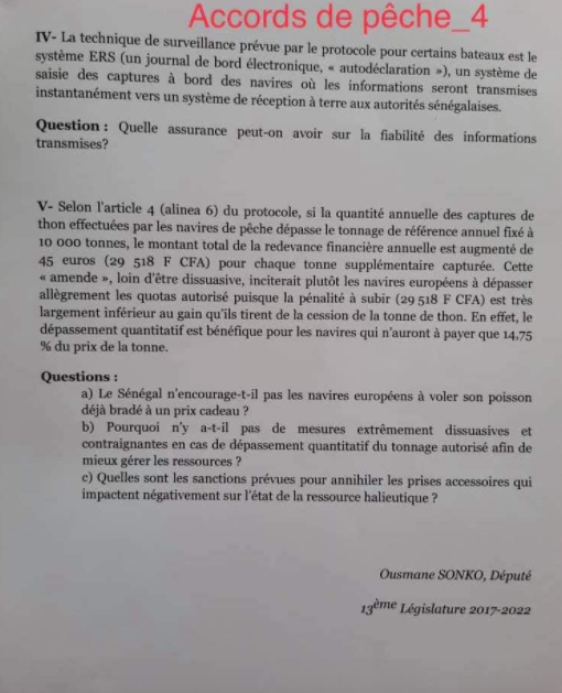 Assemblée nationale Ousmane Sonko dépose encore 6 questions écrites