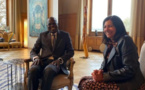 France : Khalifa Sall reçu par Anne Hidalgo, maire de Paris