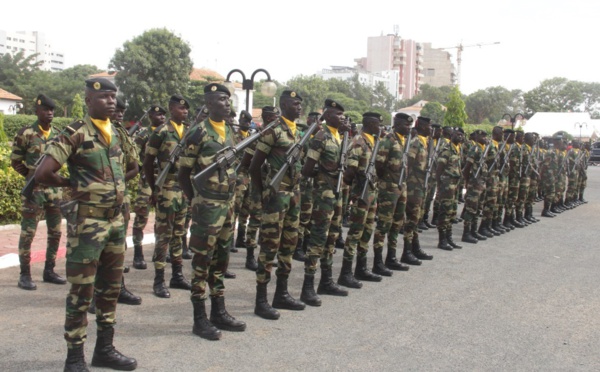 Mission de la Cedeao en Guinée Bissau : 205 militaires sénégalais déployés