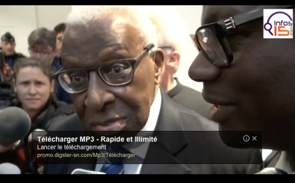 La réaction de Lamine Diack après le renvoi de son procès: " Quatre ans hors de Dakar, c’est terrible pour moi "