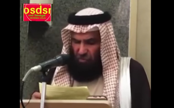 Un imam en Arabie Saoudite fait son sermon sur Sadio Mané