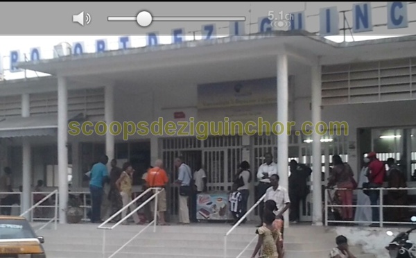 Feu de brousse: l'aéroport de Ziguinchor sauvé par les sapeurs pompiers