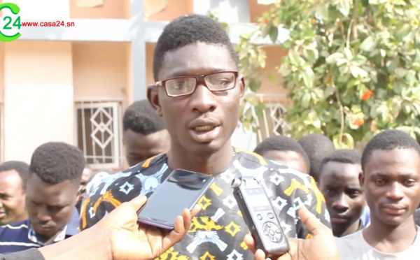 SOS des étudiants ressortissants de Kafrine de l'université Assane Seck Ziguinchor