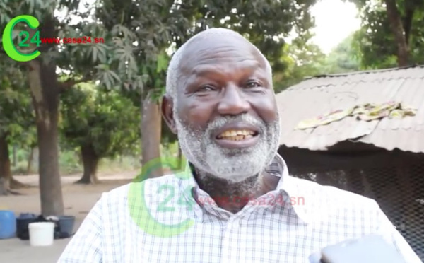 Ecoutez les premiers mots de Celestin Sagna pére de Guy Marius Sagna apres sa liberation