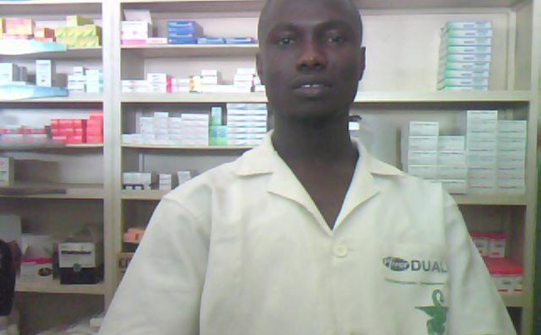 Le SG du collectif des pharmaciens de Ziguinchor, Koutoubo Gassama inquiét