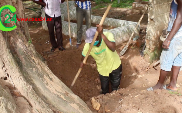 Ziguinchor / Cimetière de Kandialang Laobé : le Repos des morts perturbé par la stagnation des eaux