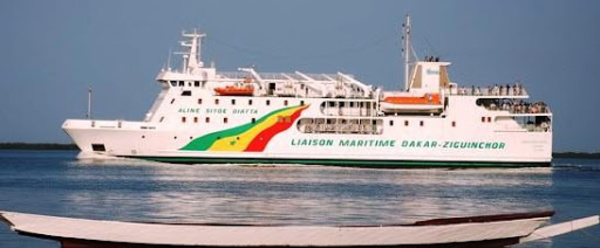 Dakar - Ziguinchor : Le bateau Aline Sitoé Diatta reprend ses rotations