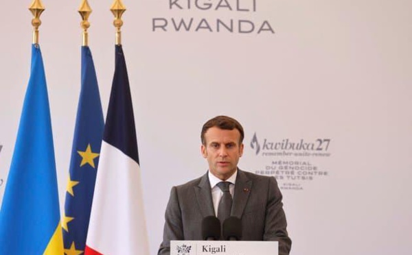 Génocide au Rwanda: « Je viens reconnaître nos responsabilités », déclare Macron à Kigali