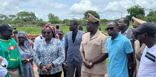 Visite des infrastructures sportives à Sedhiou : La ministre des Sports dans tous ses états